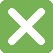 Grünes Kreuz Emoji